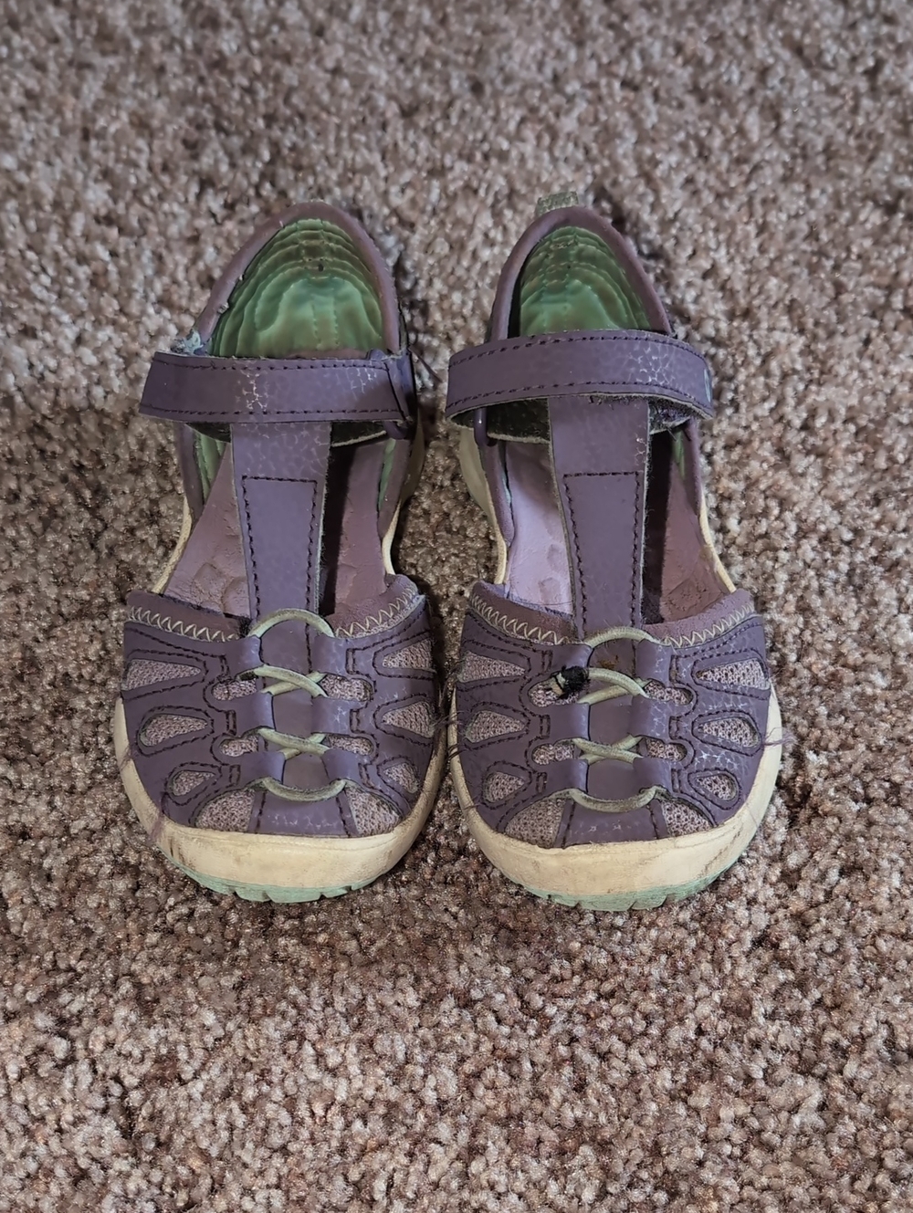 Kids Size11, Used Merrell HydroLily In Berry, Sandal Sneakers